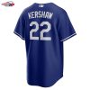 Clayton Kershaw Los Angeles Dodgers Nike Big & Tall Alternate Replica Player Jersey - Royal