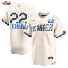 Clayton Kershaw Los Angeles Dodgers Nike City Connect Limited Player Jersey - Cream