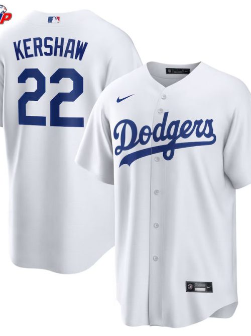 Clayton Kershaw Los Angeles Dodgers Nike Home Replica Player Name Jersey - White