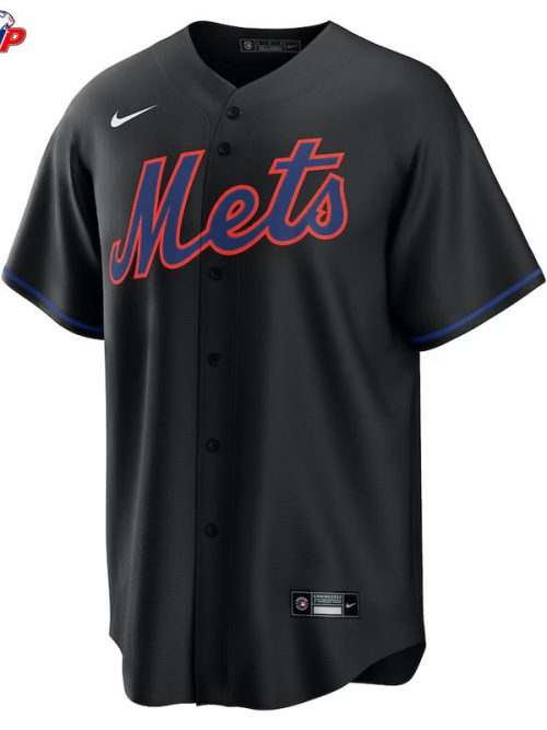 Francisco Lindor New York Mets Nike Alternate Replica Jersey - Black