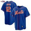 Francisco Lindor New York Mets Nike Big & Tall Alternate Replica Player Jersey - Royal