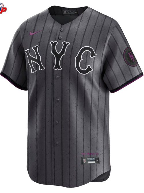 Francisco Lindor New York Mets Nike City Connect Limited Jersey - Gray