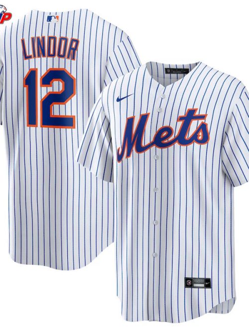 Francisco Lindor New York Mets Nike Home Replica Player Jersey - White
