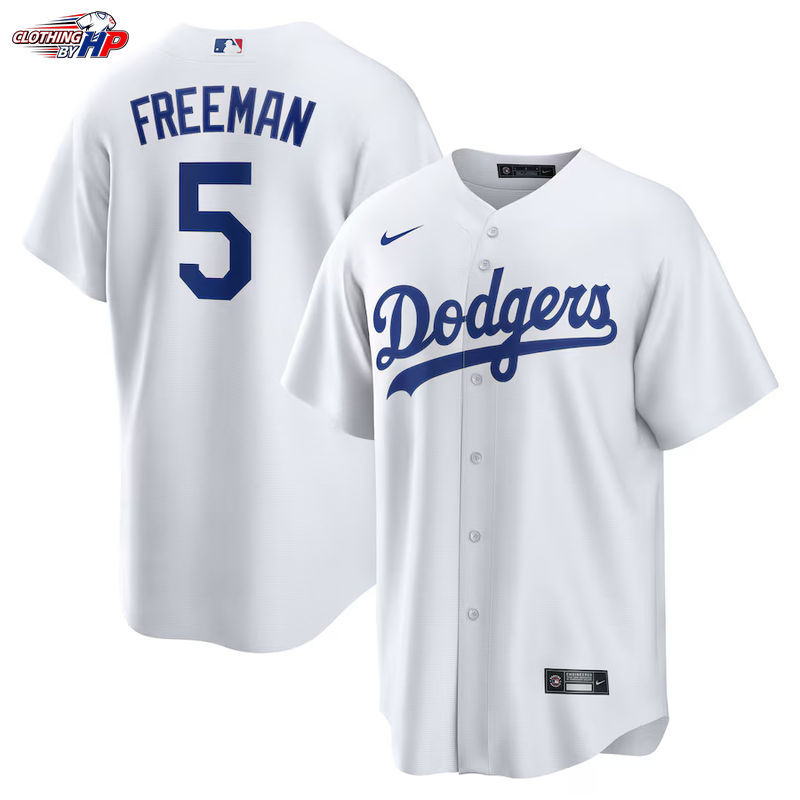 Freddie Freeman Los Angeles Dodgers Nike Replica Player Jersey - White