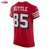 George Kittle San Francisco 49ers Nike Alternate Vapor Elite Jersey - Scarlet