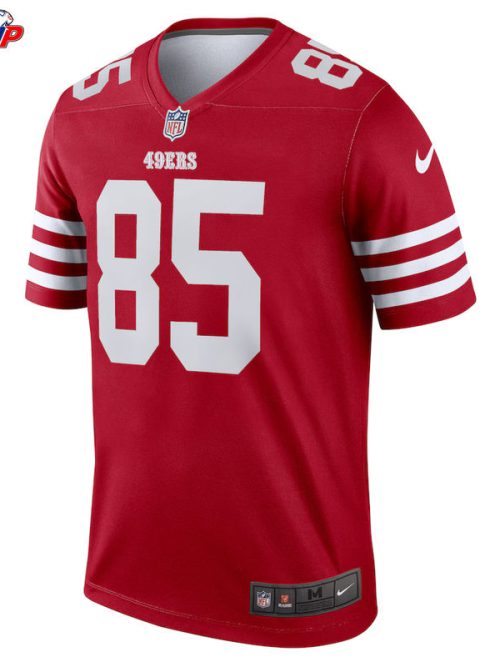 George Kittle San Francisco 49ers Nike Legend Player Performance Top - Scarlet