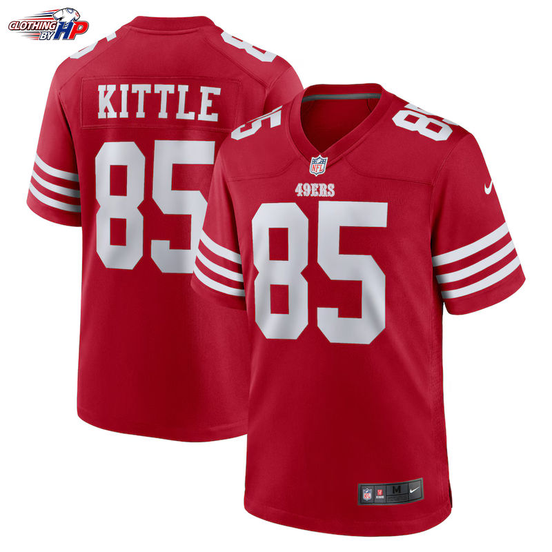 George Kittle San Francisco 49ers Nike Player Game Jersey - Scarlet