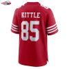 George Kittle San Francisco 49ers Nike Team Game Jersey - Scarlet