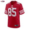 George Kittle San Francisco 49ers Nike Team Game Jersey - Scarlet