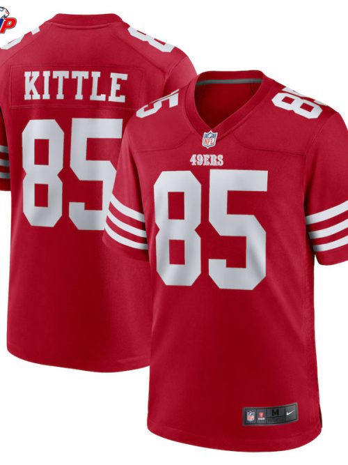 George Kittle San Francisco 49ers Nike Team Game Jersey - Scarlet