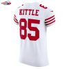 George Kittle San Francisco 49ers Nike Vapor Elite Jersey - White
