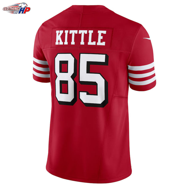 George Kittle San Francisco 49ers Nike Vapor F.U.S.E. Limited Jersey - Scarlet