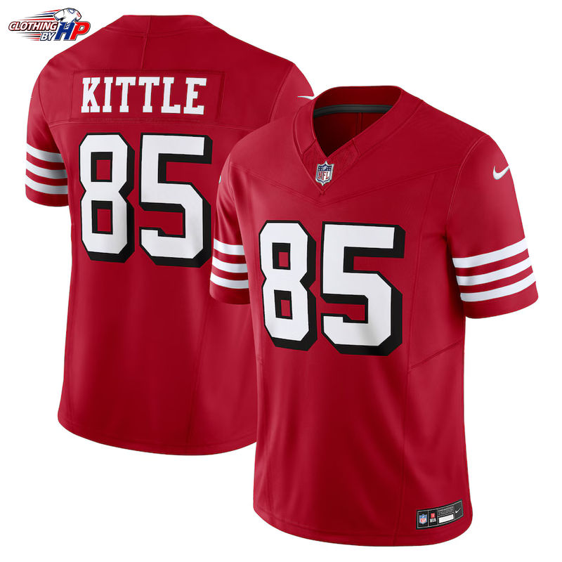 George Kittle San Francisco 49ers Nike Vapor F.U.S.E. Limited Jersey - Scarlet