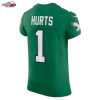 Jalen Hurts Philadelphia Eagles Nike 2nd Alternate Vapor F.U.S.E. Elite Jersey - Kelly Green