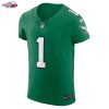 Jalen Hurts Philadelphia Eagles Nike 2nd Alternate Vapor F.U.S.E. Elite Jersey - Kelly Green