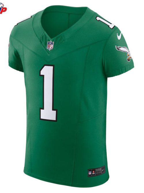 Jalen Hurts Philadelphia Eagles Nike 2nd Alternate Vapor F.U.S.E. Elite Jersey - Kelly Green