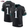 Jalen Hurts Philadelphia Eagles Nike Alternate Game Jersey - Black