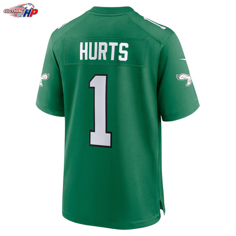 Jalen Hurts Philadelphia Eagles Nike Alternate Game Player Jersey - Kelly Green