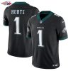 Jalen Hurts Philadelphia Eagles Nike Alternate Vapor F.U.S.E. Limited Jersey - Black