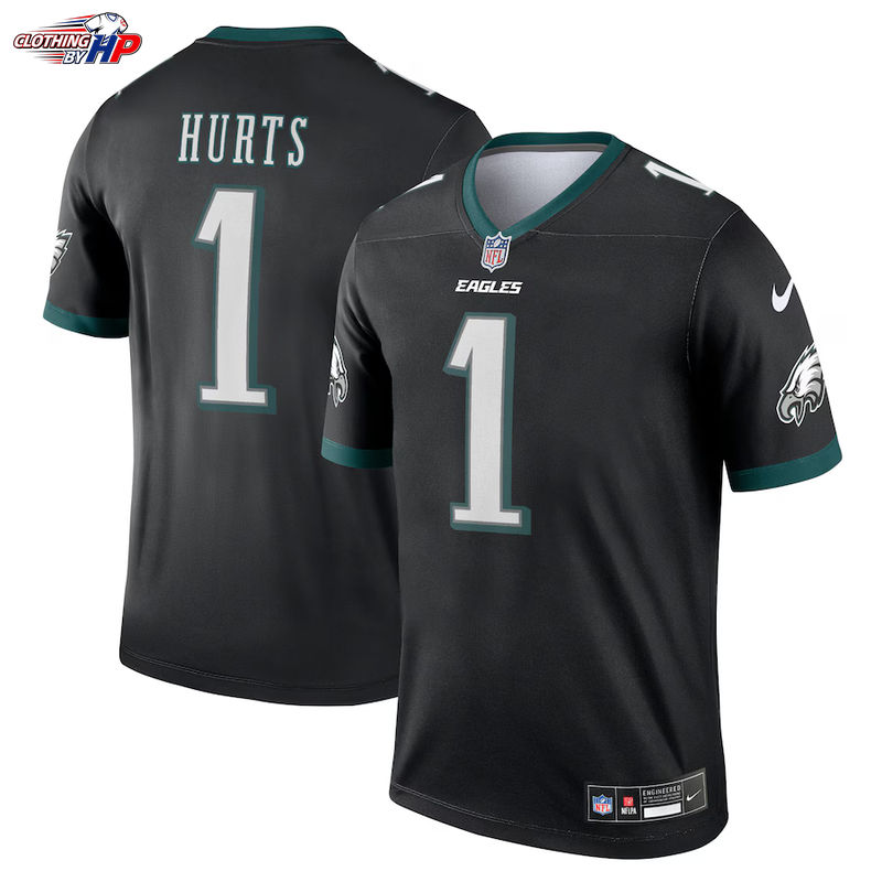 Jalen Hurts Philadelphia Eagles Nike Legend Player Performance Top - Black