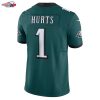 Jalen Hurts Philadelphia Eagles Nike Vapor F.U.S.E. Limited Jersey - Green