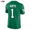 Jalen Hurts Philadelphia Eagles Nike Vapor F.U.S.E. Limited Jersey - Kelly Green
