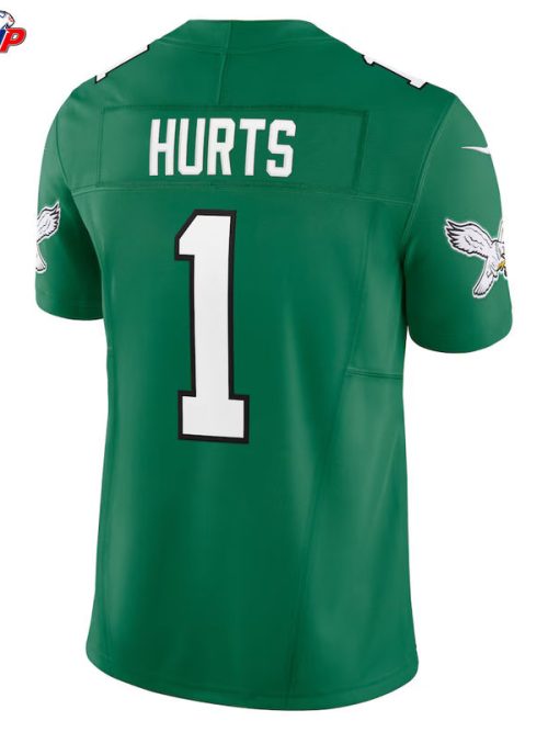 Jalen Hurts Philadelphia Eagles Nike Vapor F.U.S.E. Limited Jersey - Kelly Green