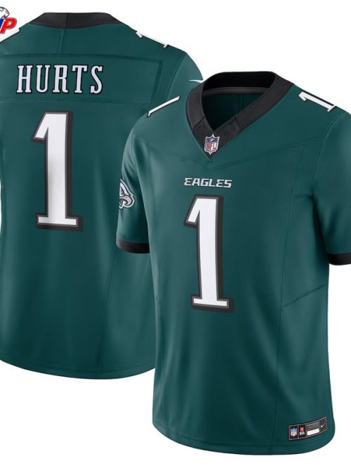 Jalen Hurts Philadelphia Eagles Nike Vapor F.U.S.E. Limited Jersey - Midnight Green