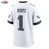 Jalen Hurts Philadelphia Eagles Nike White Game Jersey - White