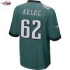 Jason Kelce Philadelphia Eagles Nike Game Jersey - Midnight Green
