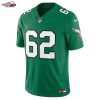 Jason Kelce Philadelphia Eagles Nike Vapor F.U.S.E. Limited Jersey - Kelly Green