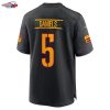 Jayden Daniels Washington Commanders Nike Alternate Game Player Jersey - Black