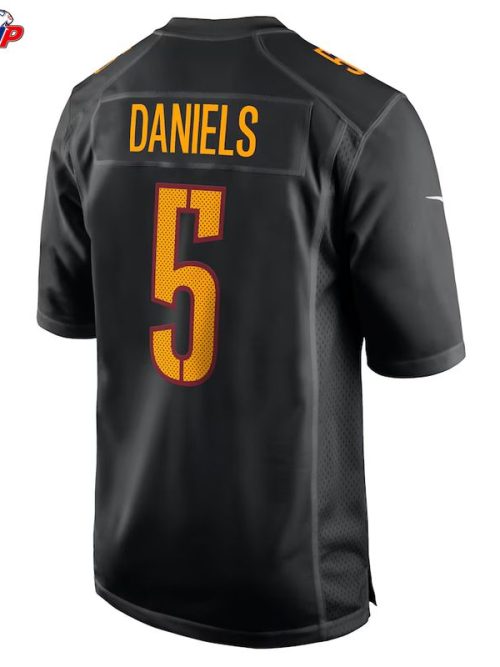 Jayden Daniels Washington Commanders Nike Fashion Jersey - Carbon Black