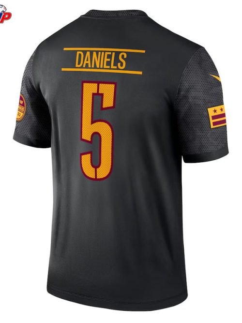 Jayden Daniels Washington Commanders Nike Legend Player Performance Top - Black