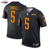 Jayden Daniels Washington Commanders Nike Legend Player Performance Top - Black
