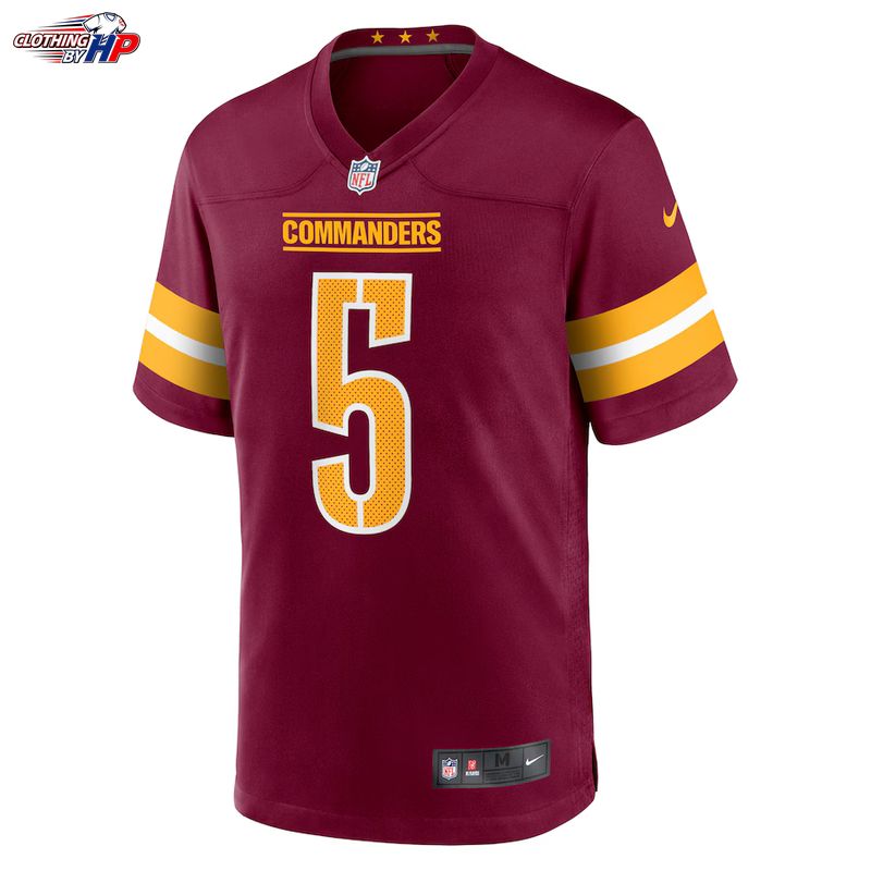 Jayden Daniels Washington Commanders Nike Player Game Jersey - Burgundy