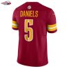 Jayden Daniels Washington Commanders Nike Vapor F.U.S.E. Limited Jersey - Burgundy