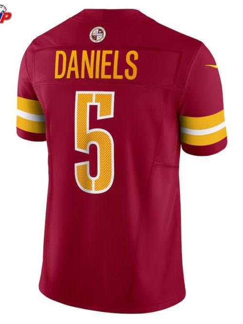 Jayden Daniels Washington Commanders Nike Vapor F.U.S.E. Limited Jersey - Burgundy