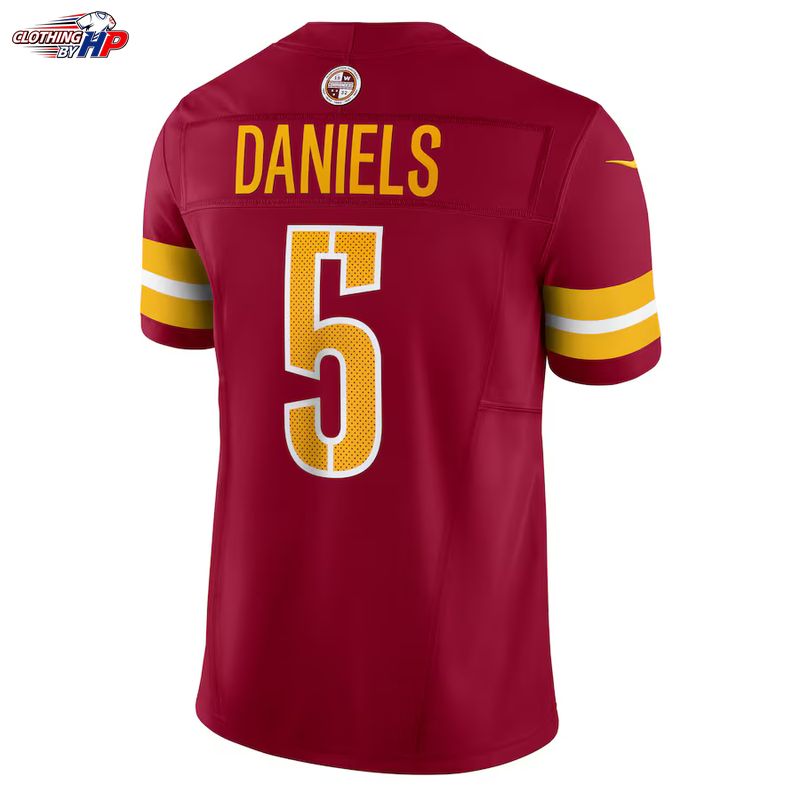 Jayden Daniels Washington Commanders Nike Vapor F.U.S.E. Limited Jersey - Burgundy