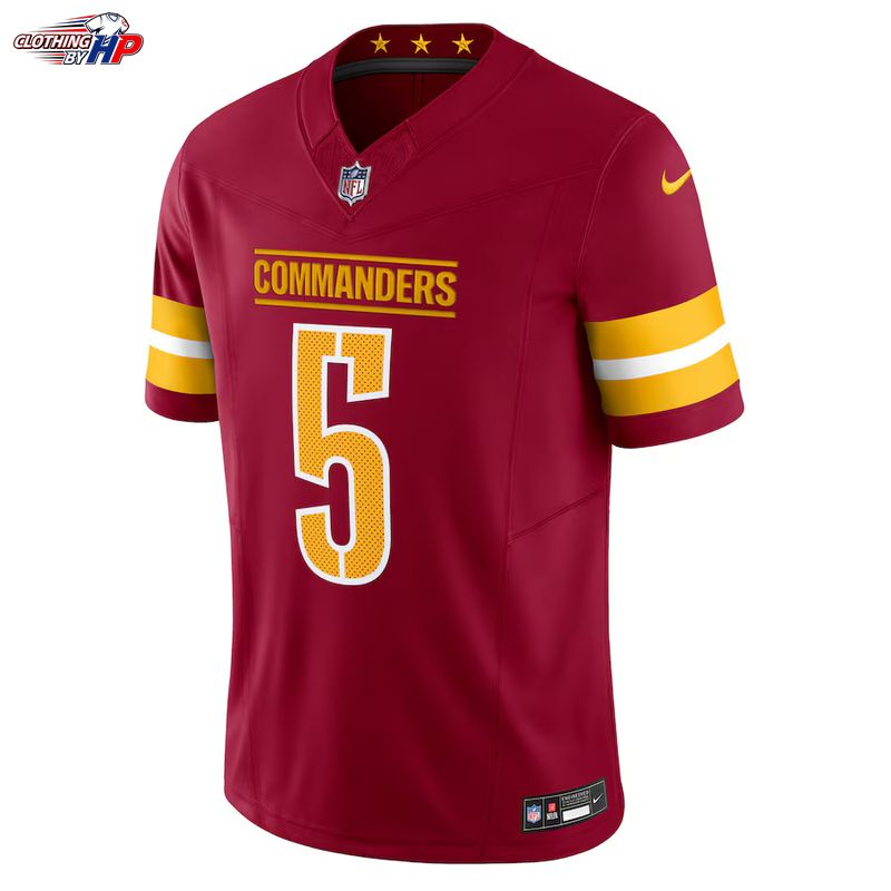 Jayden Daniels Washington Commanders Nike Vapor F.U.S.E. Limited Jersey - Burgundy