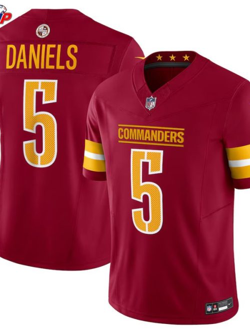 Jayden Daniels Washington Commanders Nike Vapor F.U.S.E. Limited Jersey - Burgundy