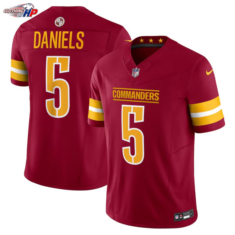 Jayden Daniels Washington Commanders Nike Vapor F.U.S.E. Limited Jersey - Burgundy