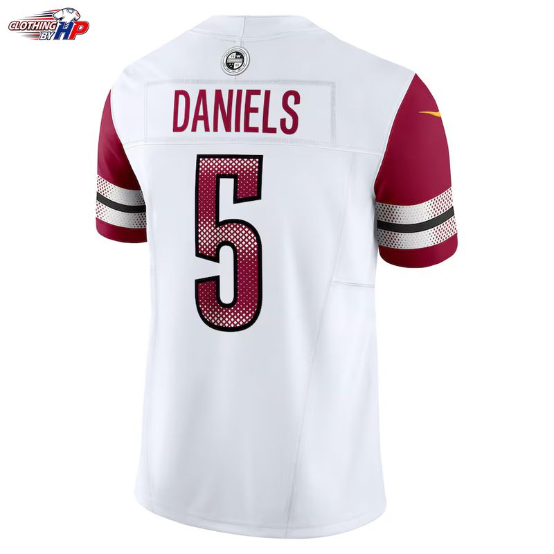 Jayden Daniels Washington Commanders Nike Vapor F.U.S.E. Limited Jersey - White