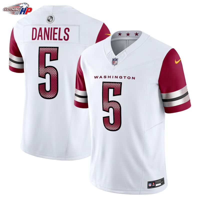 Jayden Daniels Washington Commanders Nike Vapor F.U.S.E. Limited Jersey - White