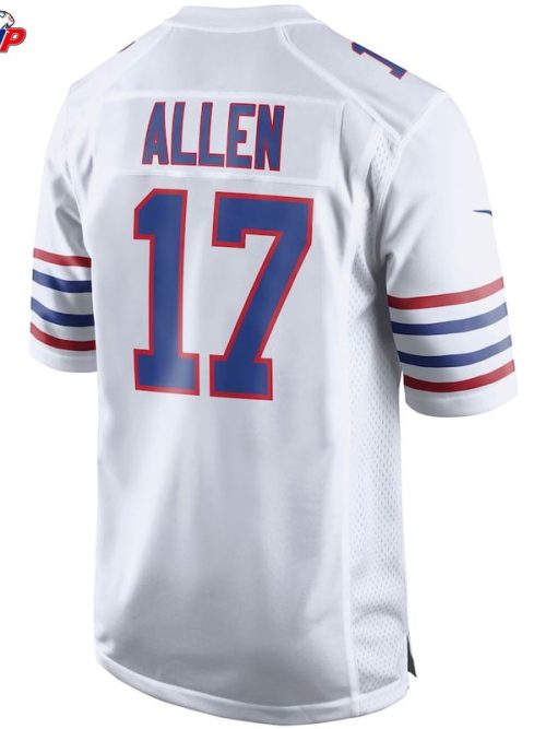 Josh Allen Buffalo Bills Nike Alternate Game Player Jersey - White