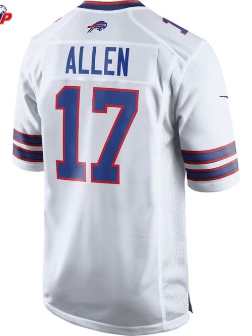 Josh Allen Buffalo Bills Nike Game Player Jersey - White