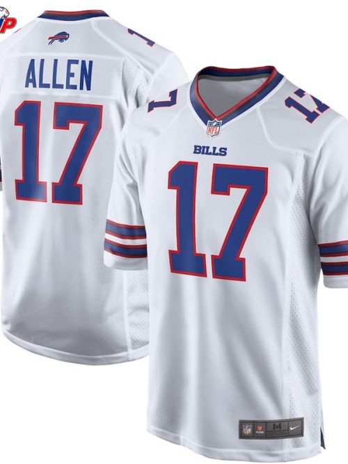 Josh Allen Buffalo Bills Nike Game Player Jersey - White