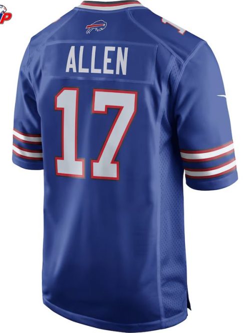 Josh Allen Buffalo Bills Nike Team Game Player Jersey - Royal