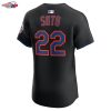 Juan Soto New York Mets Nike Alternate Elite Jersey - Black