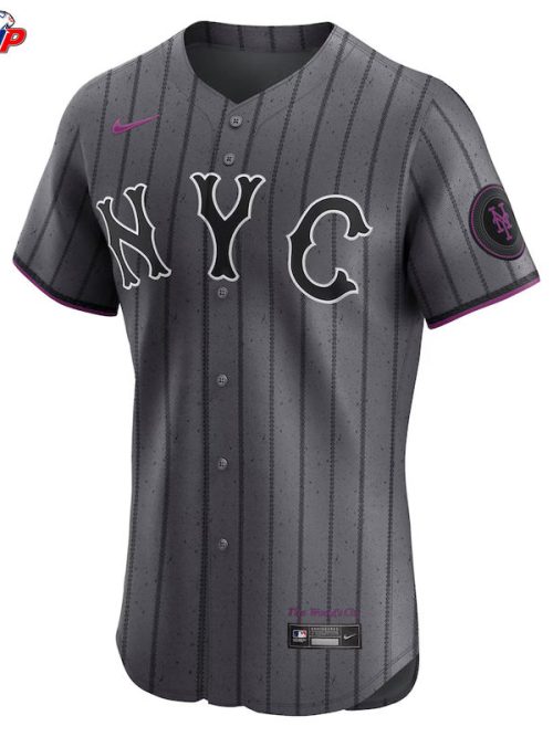 Juan Soto New York Mets Nike City Connect Elite Jersey - Gray